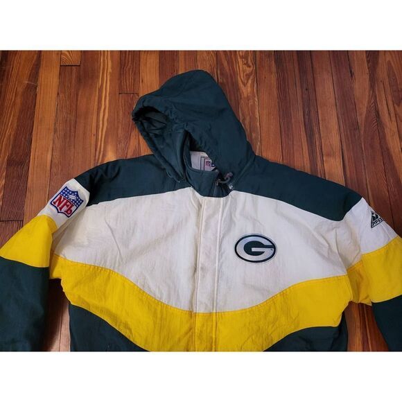 Green Bay Packers APEX One Pro Line Full-Zip Jacket VTG Mens XL in good conditio - Picture 2 of 7
